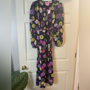 Kate spade wrap midi dress
